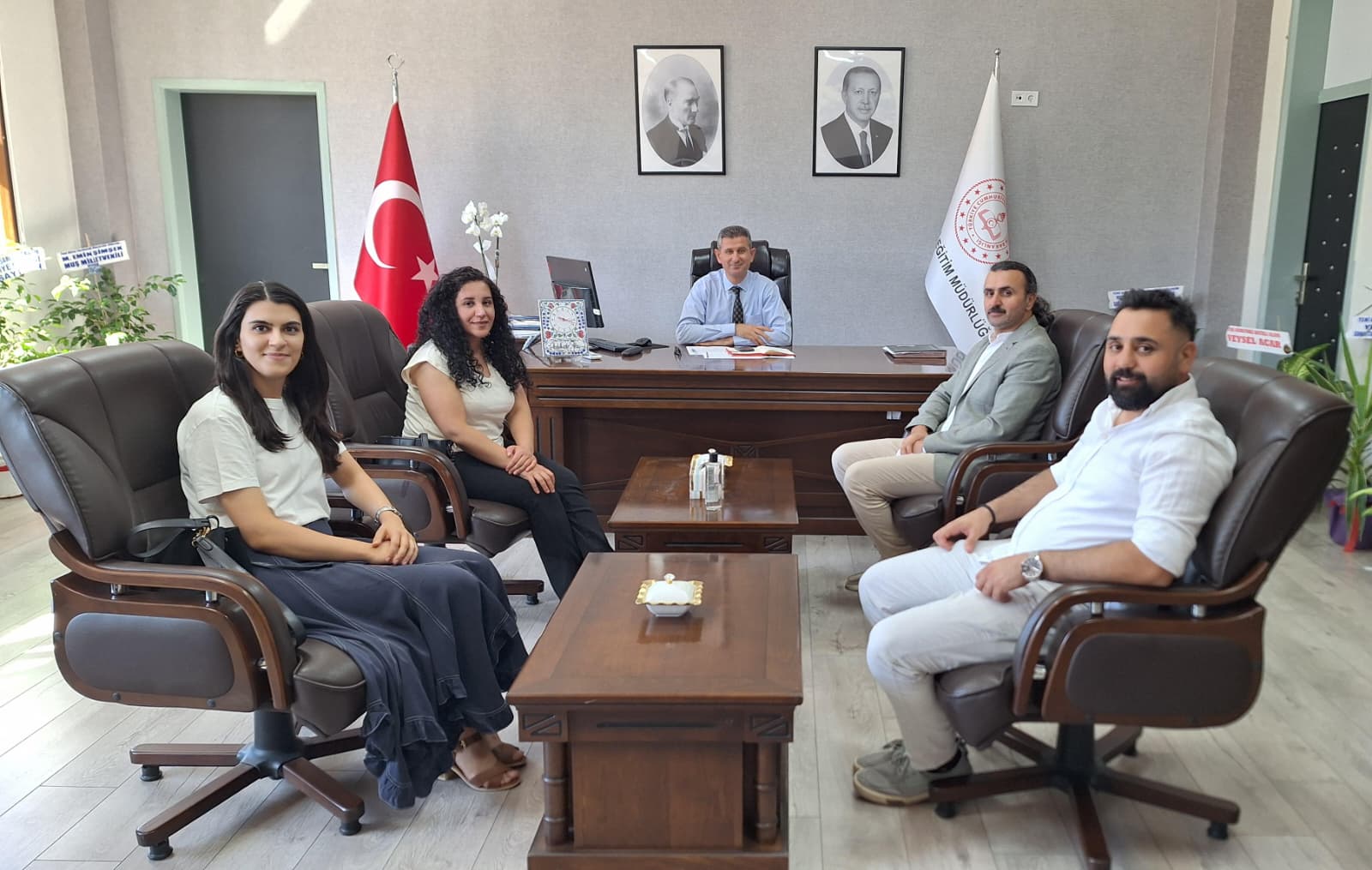 MASAL DÜNYAM'DAN İL MİLLİ EĞİTİM MÜDÜRÜNE HAYIRLI OLSUN ZİYARETİ